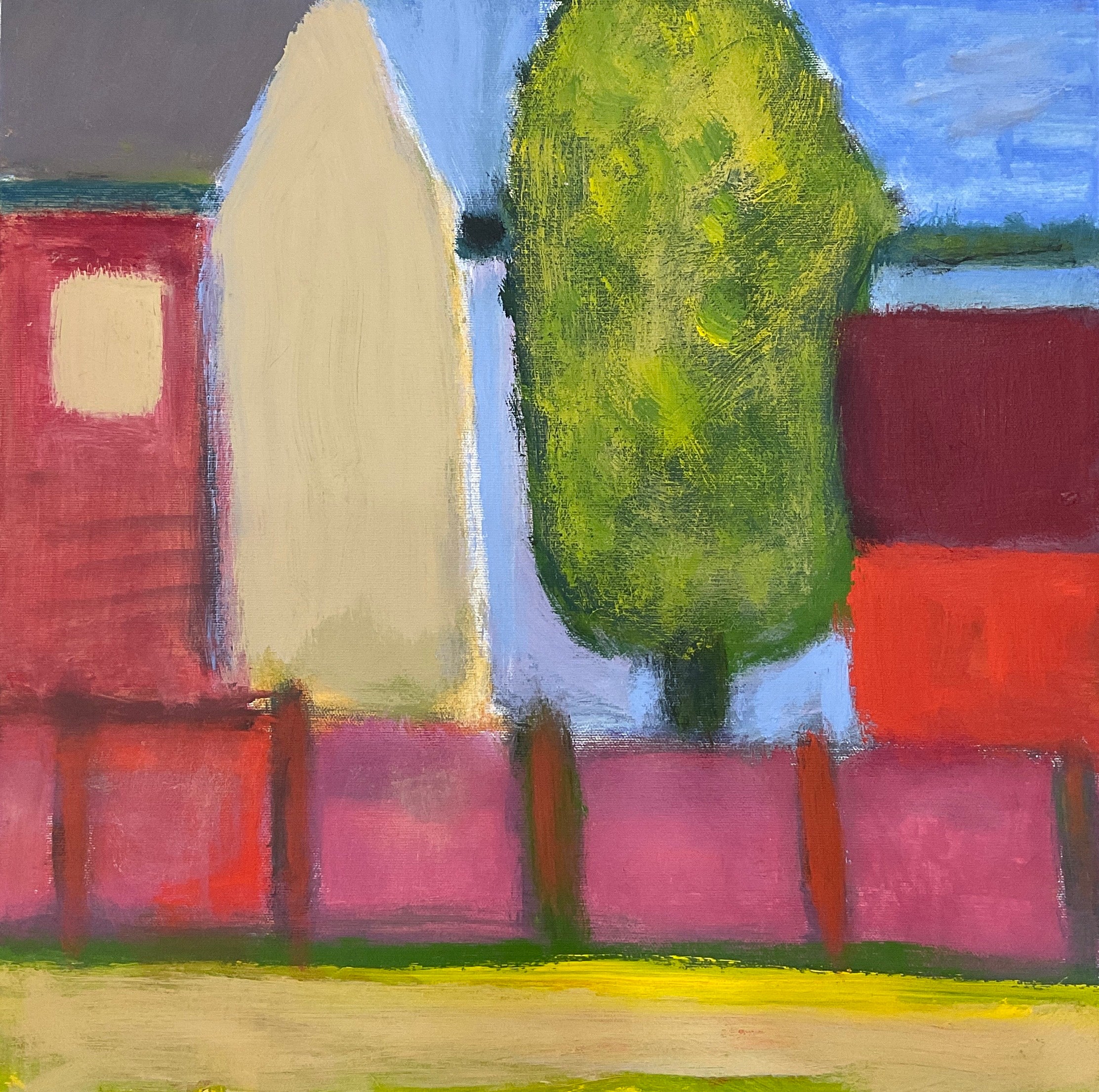 House with Trees
