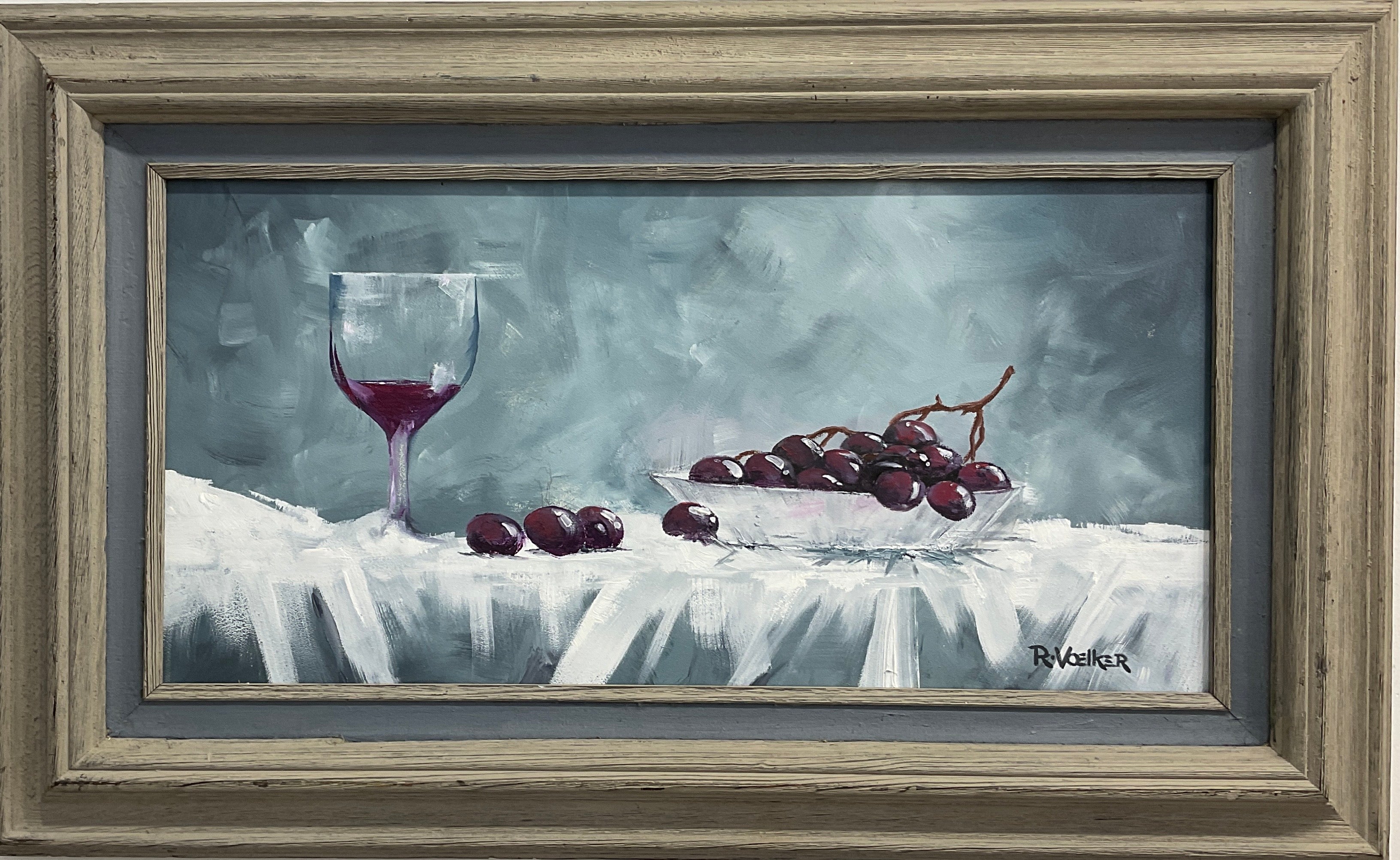 Grapes and a Glass