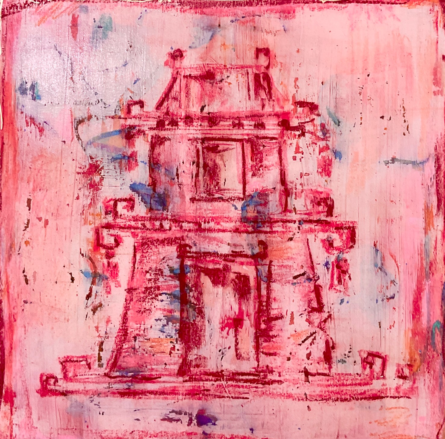 Pink and Red Pagoda