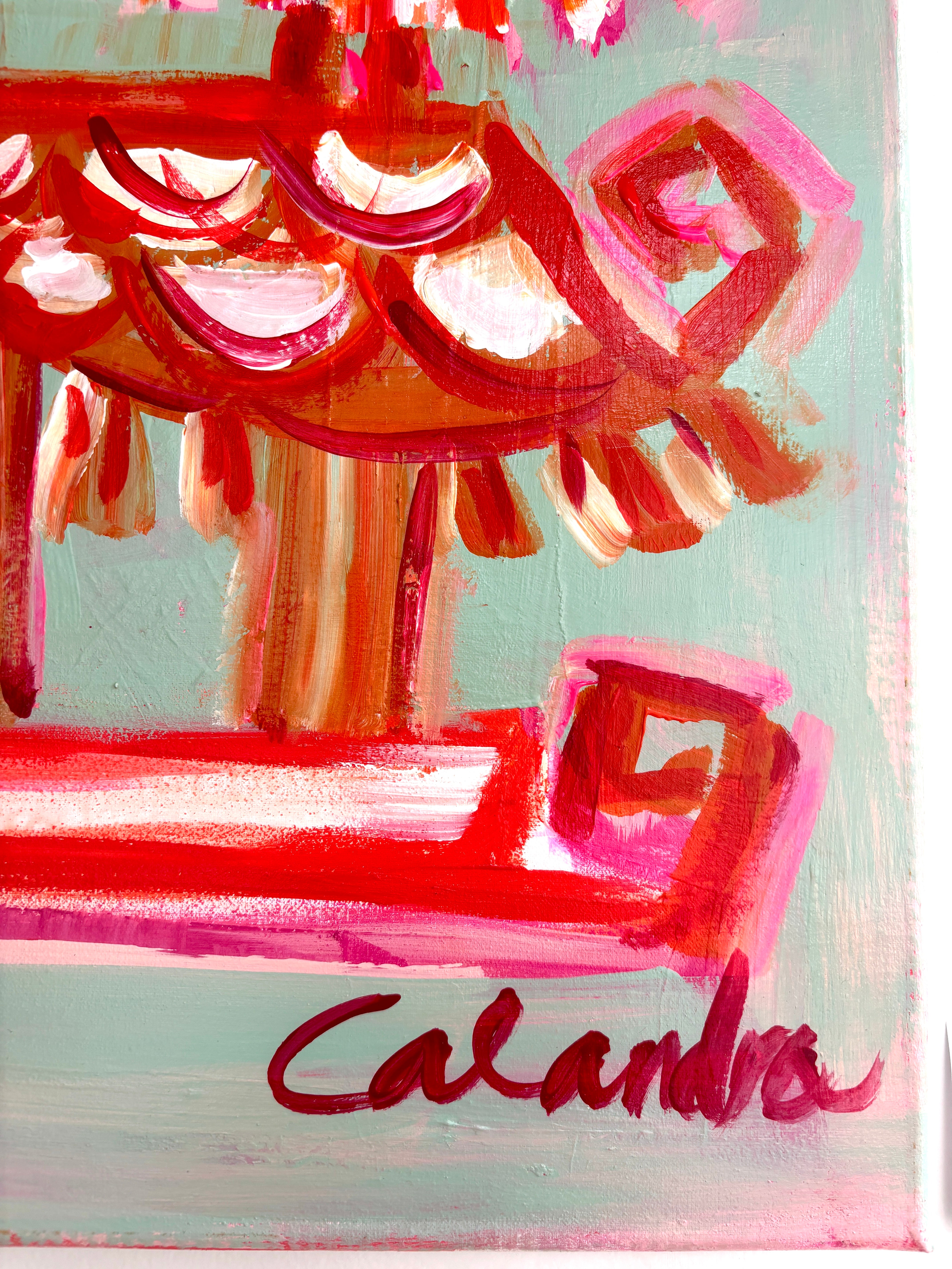 Pink and Green Pagoda
