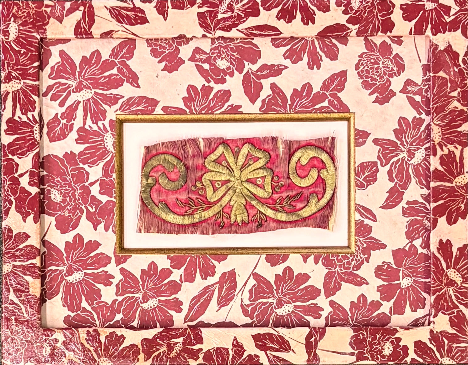 French Brocade Embroidery Studies