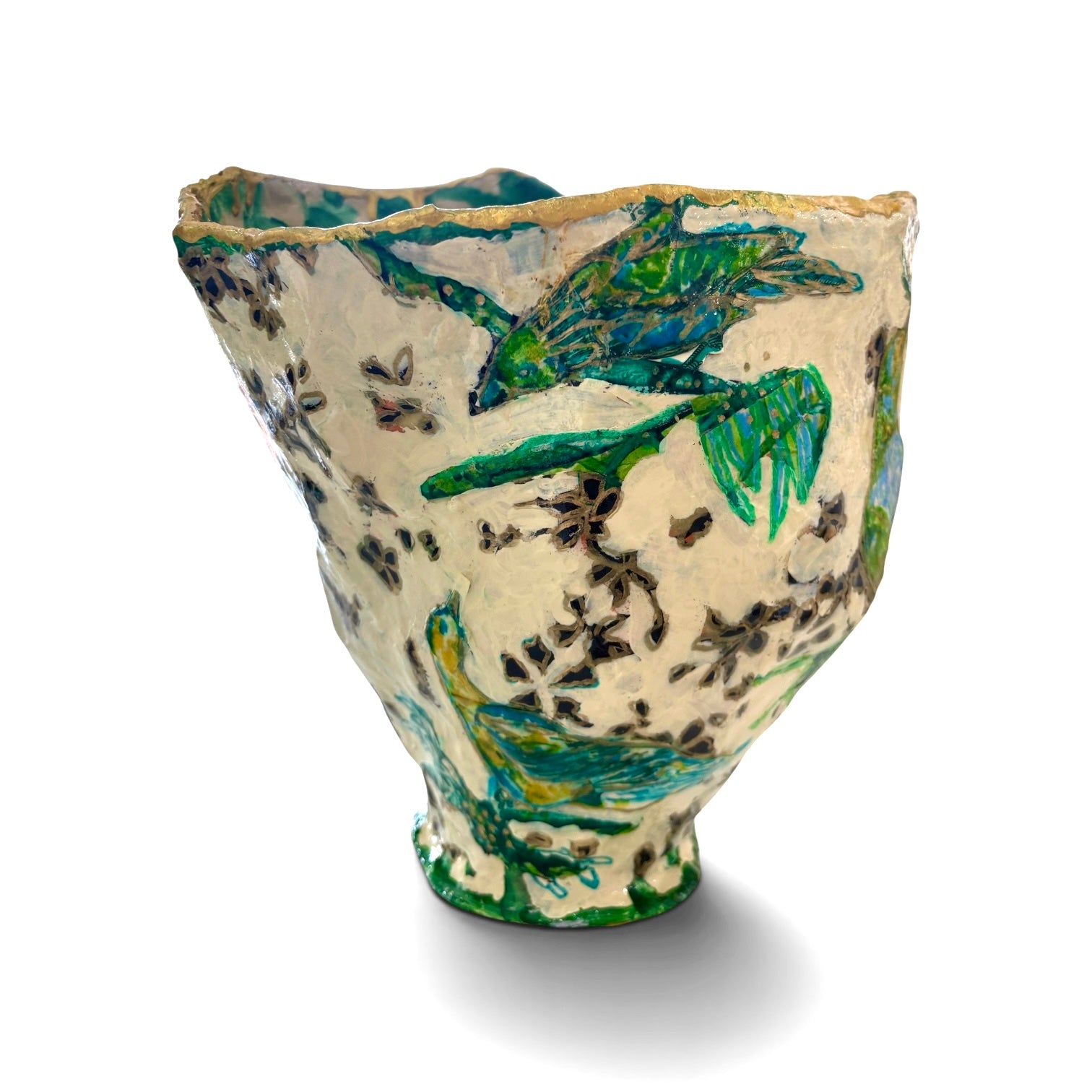 Tropical Bird Vessel