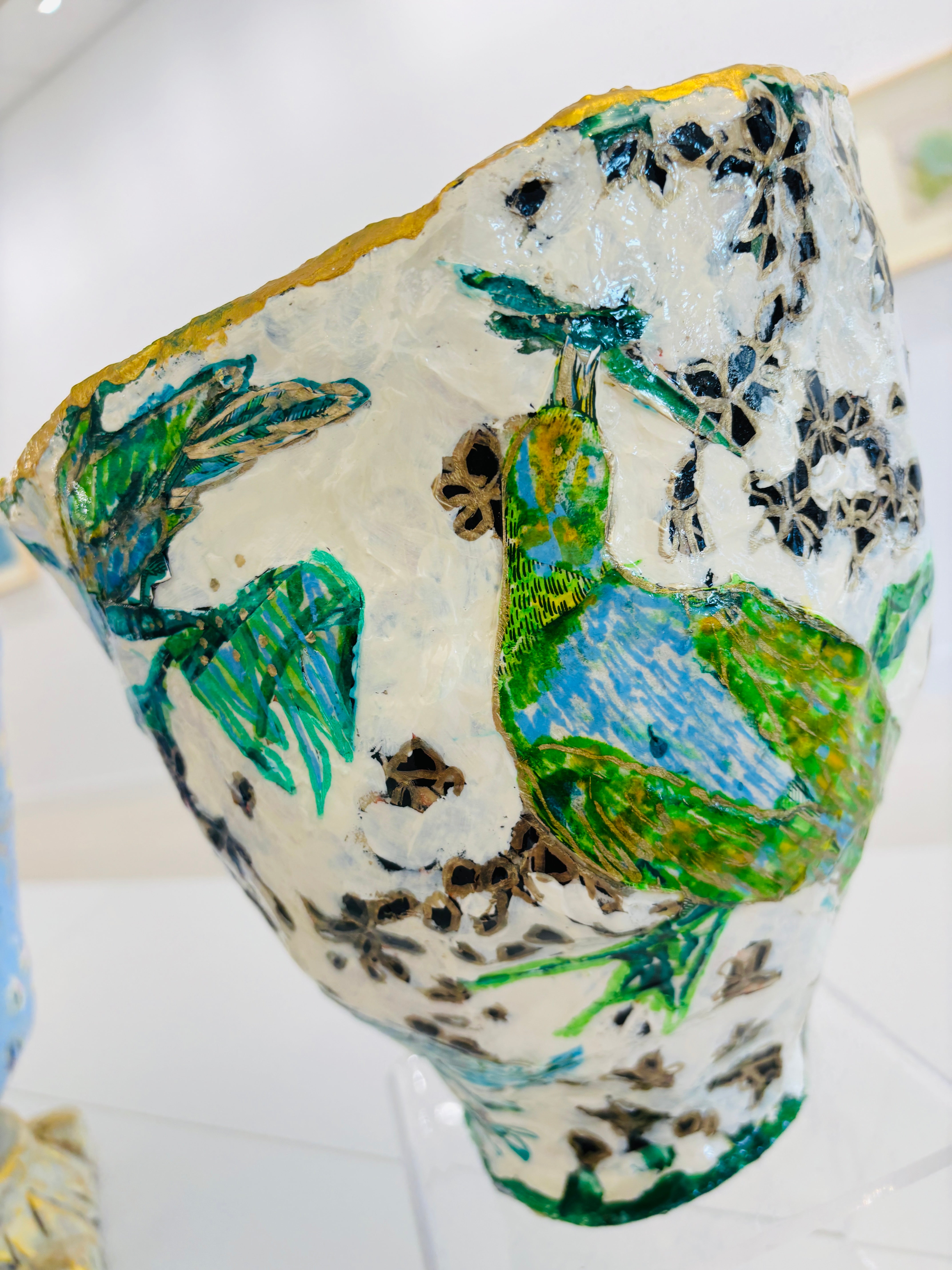 Tropical Bird Vessel