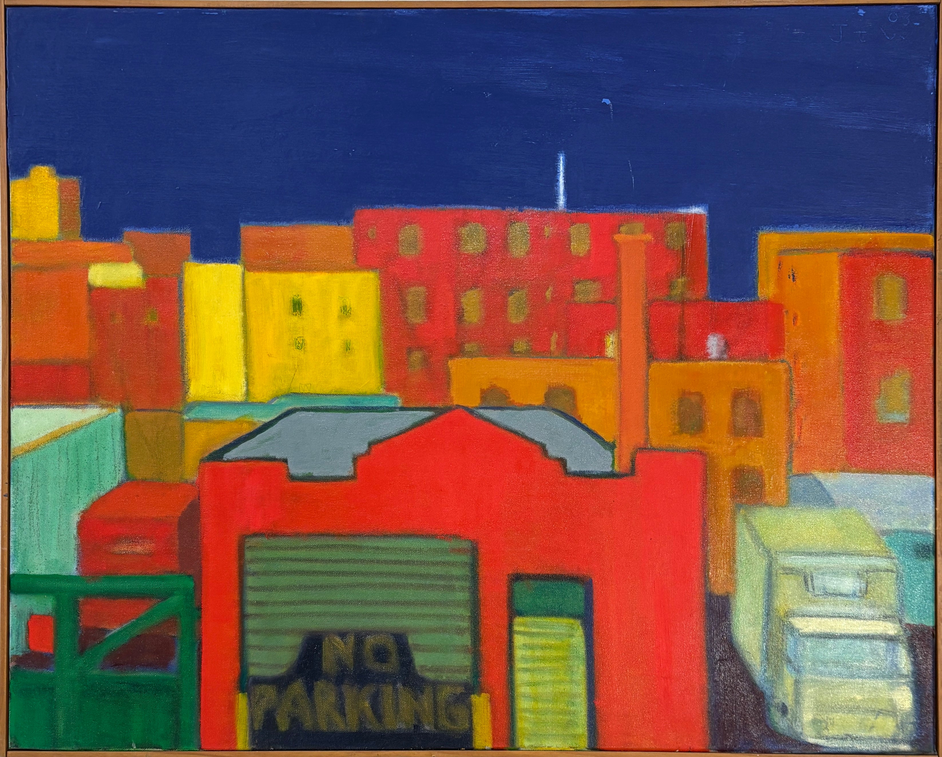 Jan ter Weele "10 Hope Street, Brooklyn (from my studio)"