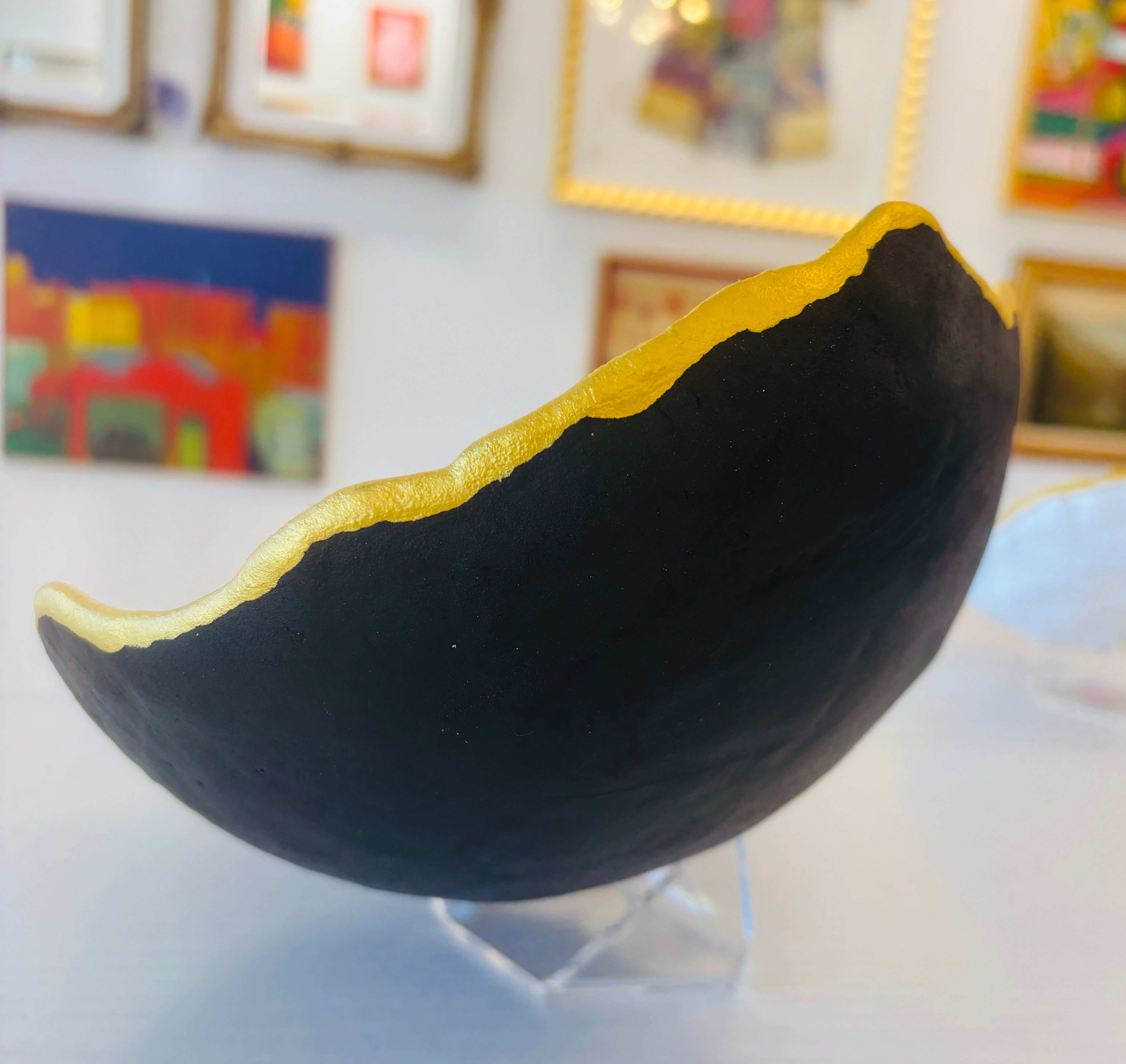 Medium Geometric Sphere Bowl