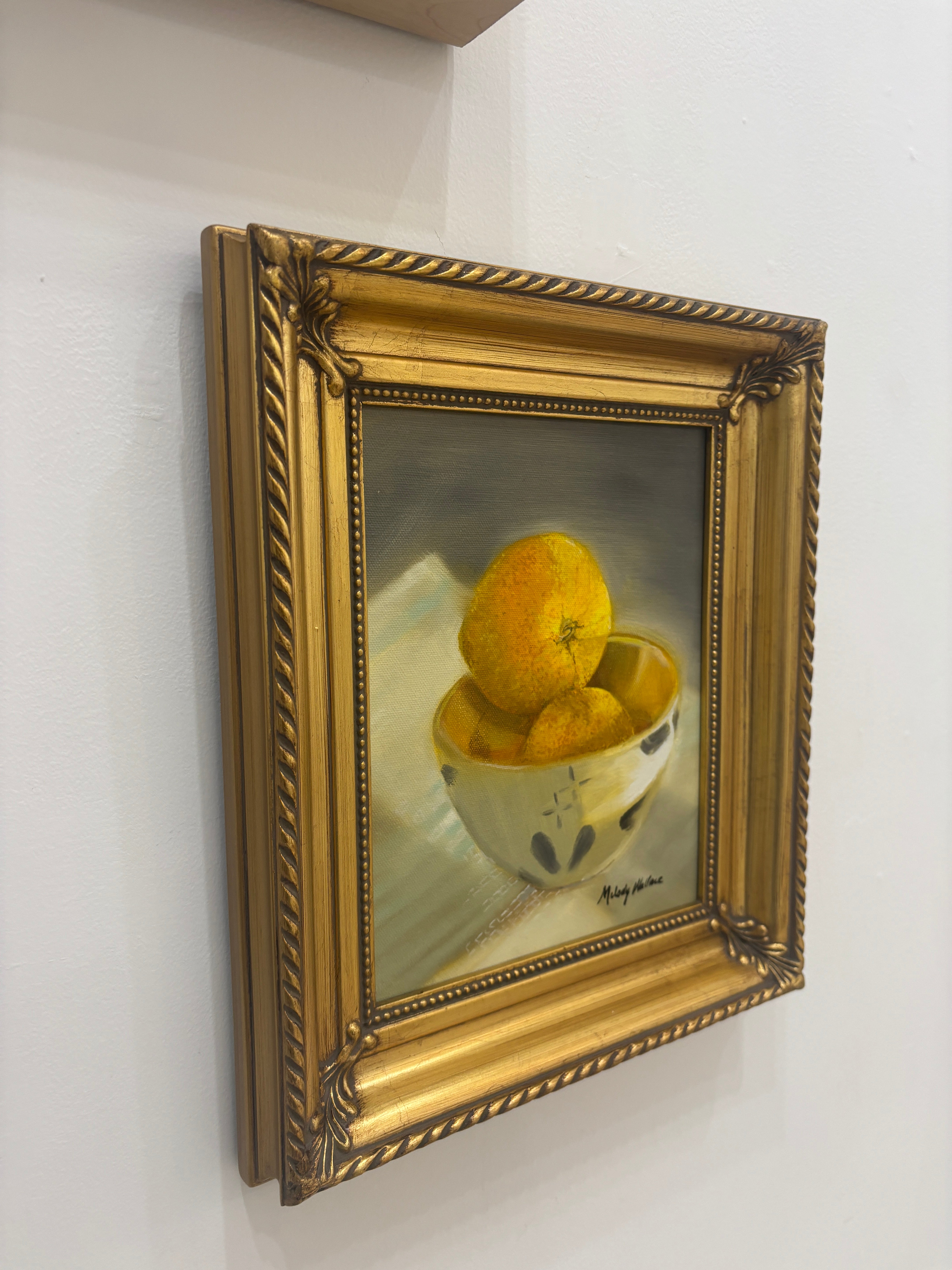 Two Lemons in a Bowl