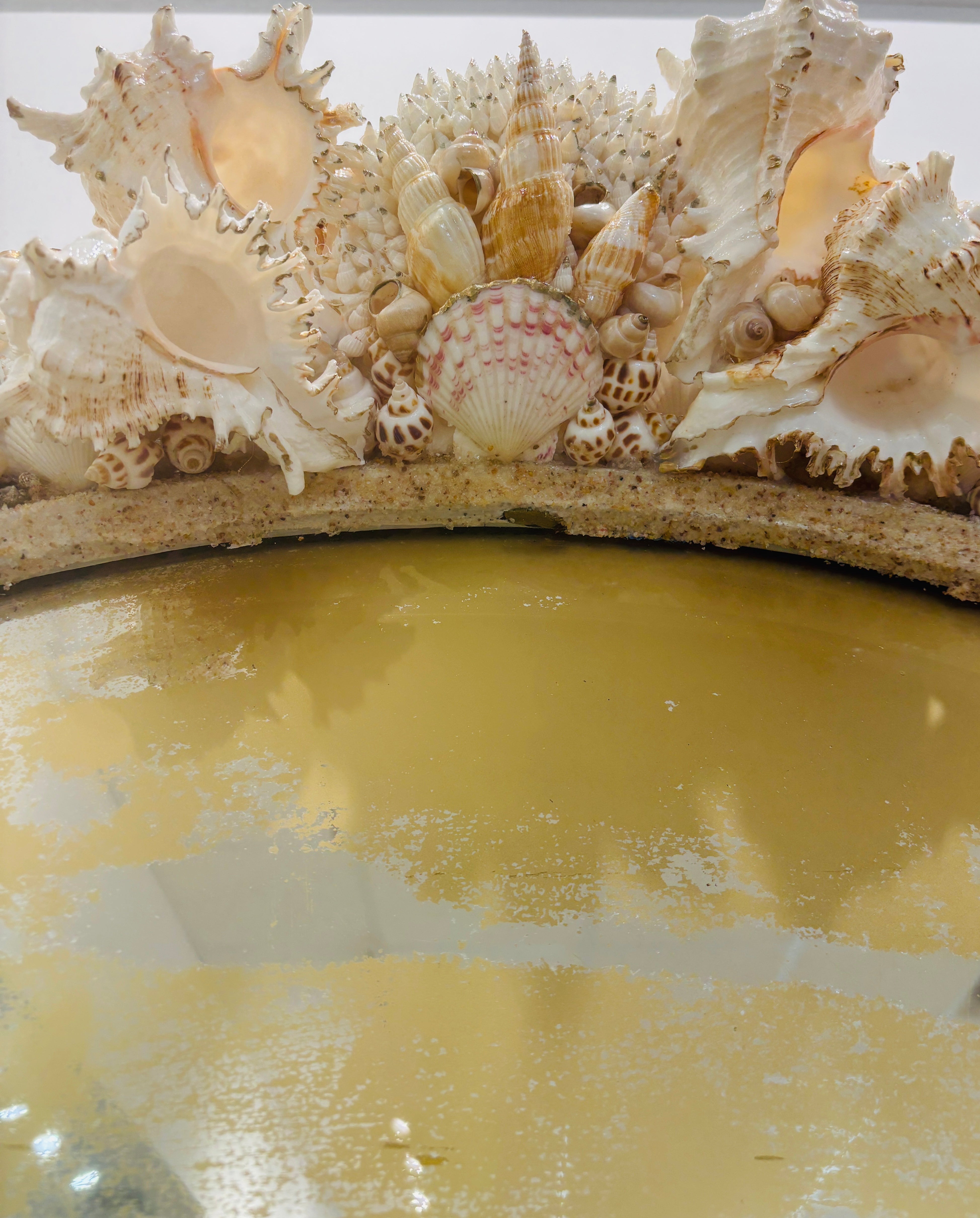 Shell Mosaic Mirror