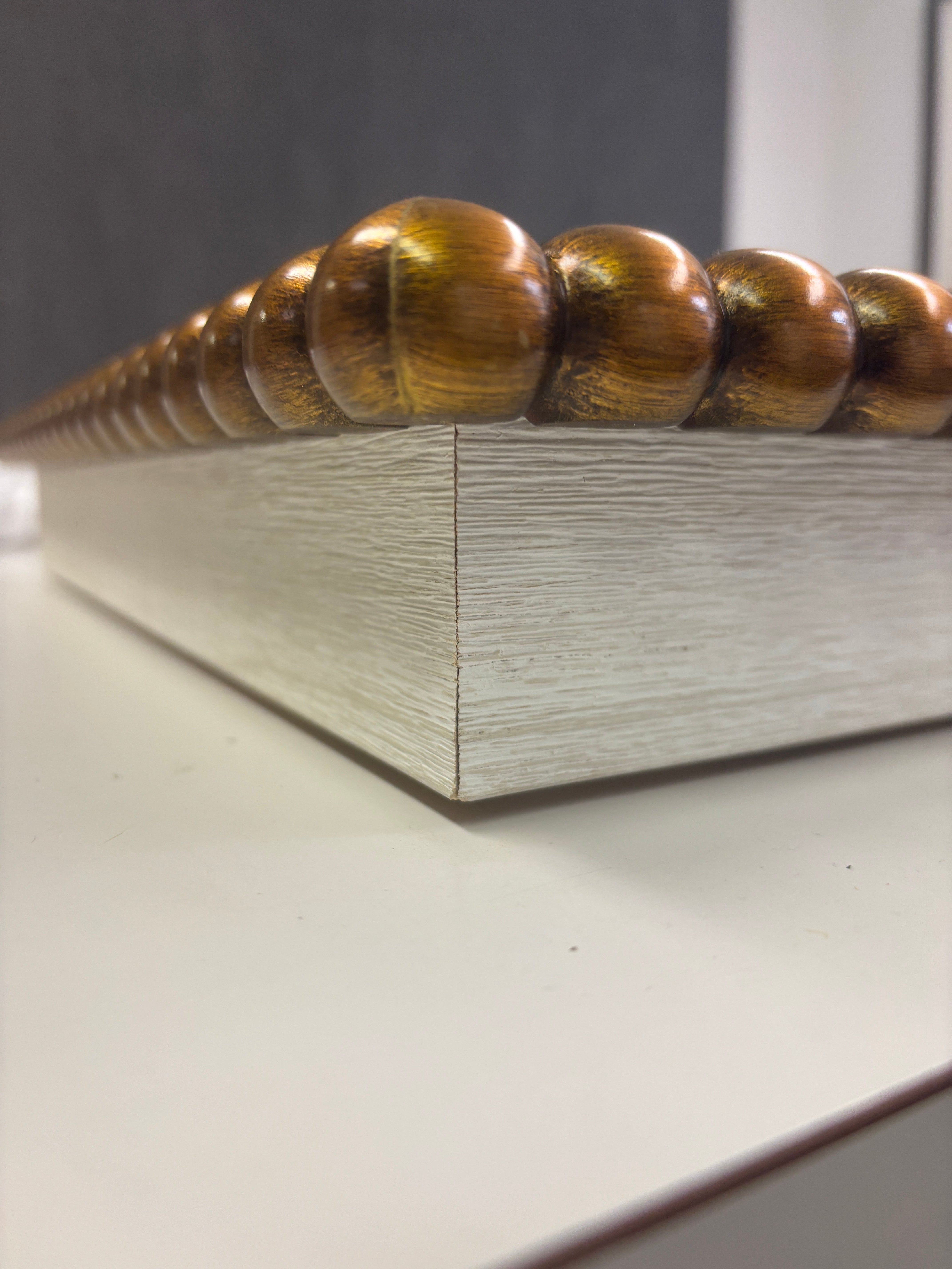 Antique Canton Plate with Custom Shadow Box