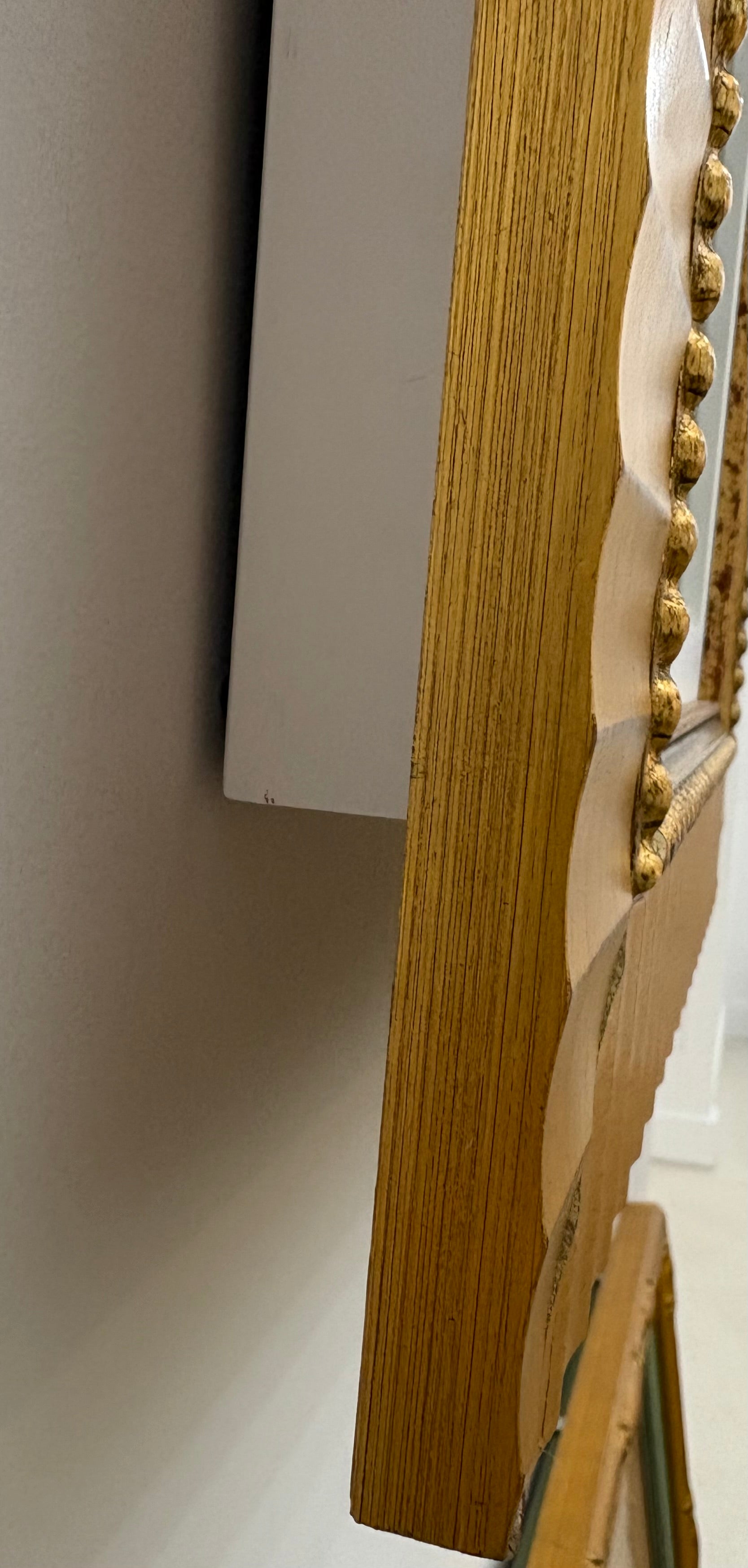 ANTIQUE HAND PAINTED CAMEO WITH CUSTOM MADE SHADOWBOX 001