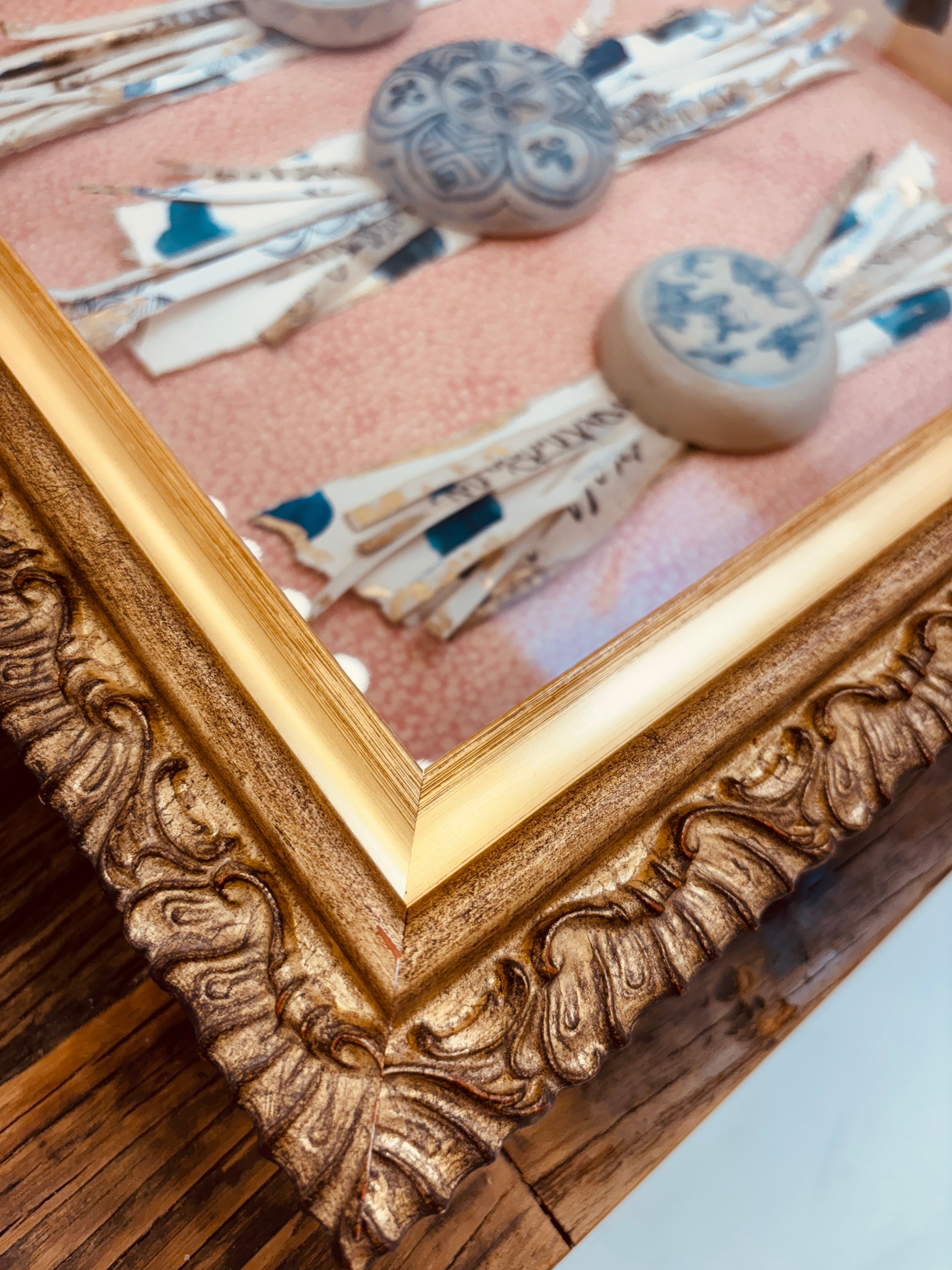 Found Antique Vietnamese Pottery Lids I