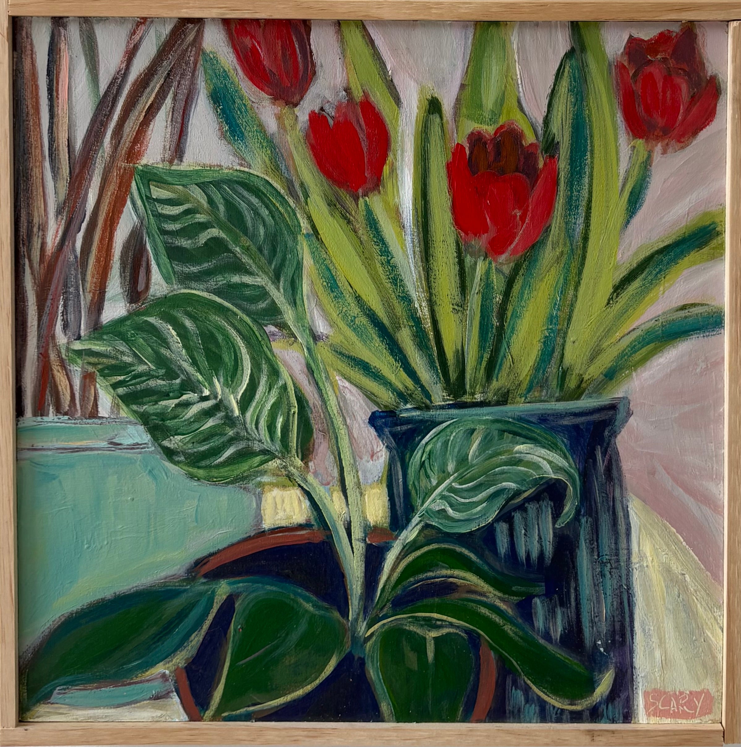 Plantscape with Tulips