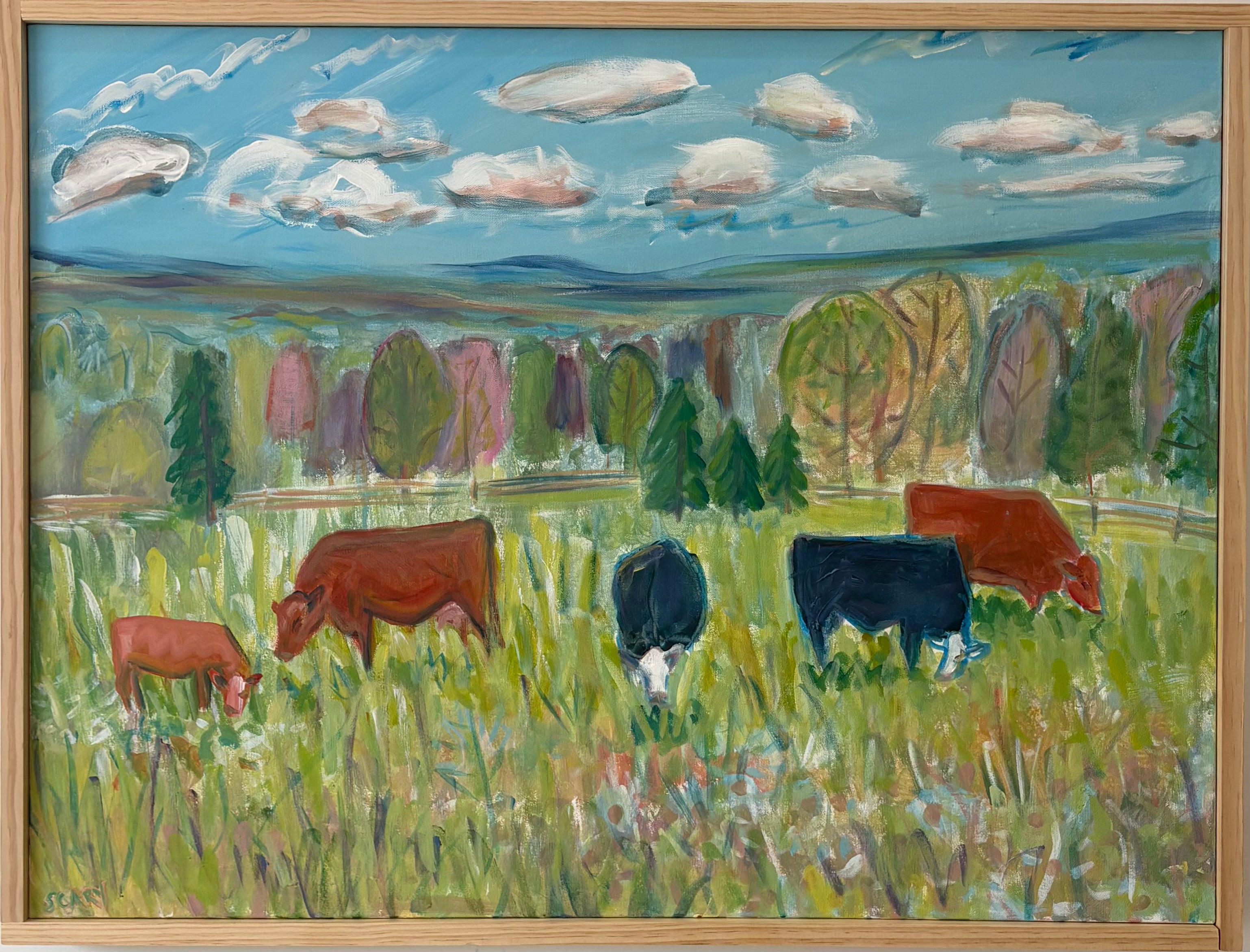 Summer Graze with Cows