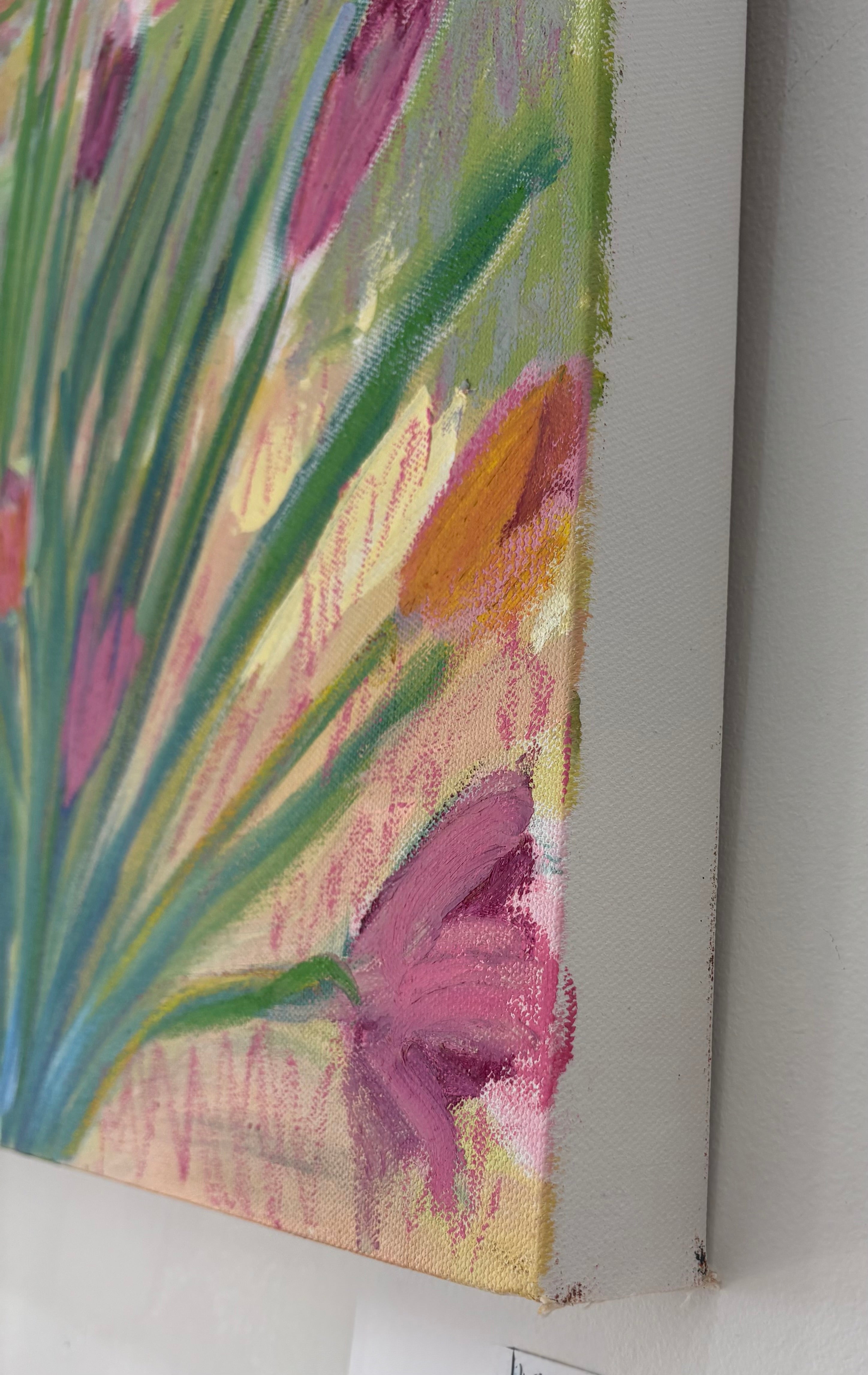 Tulip Burst with Horses