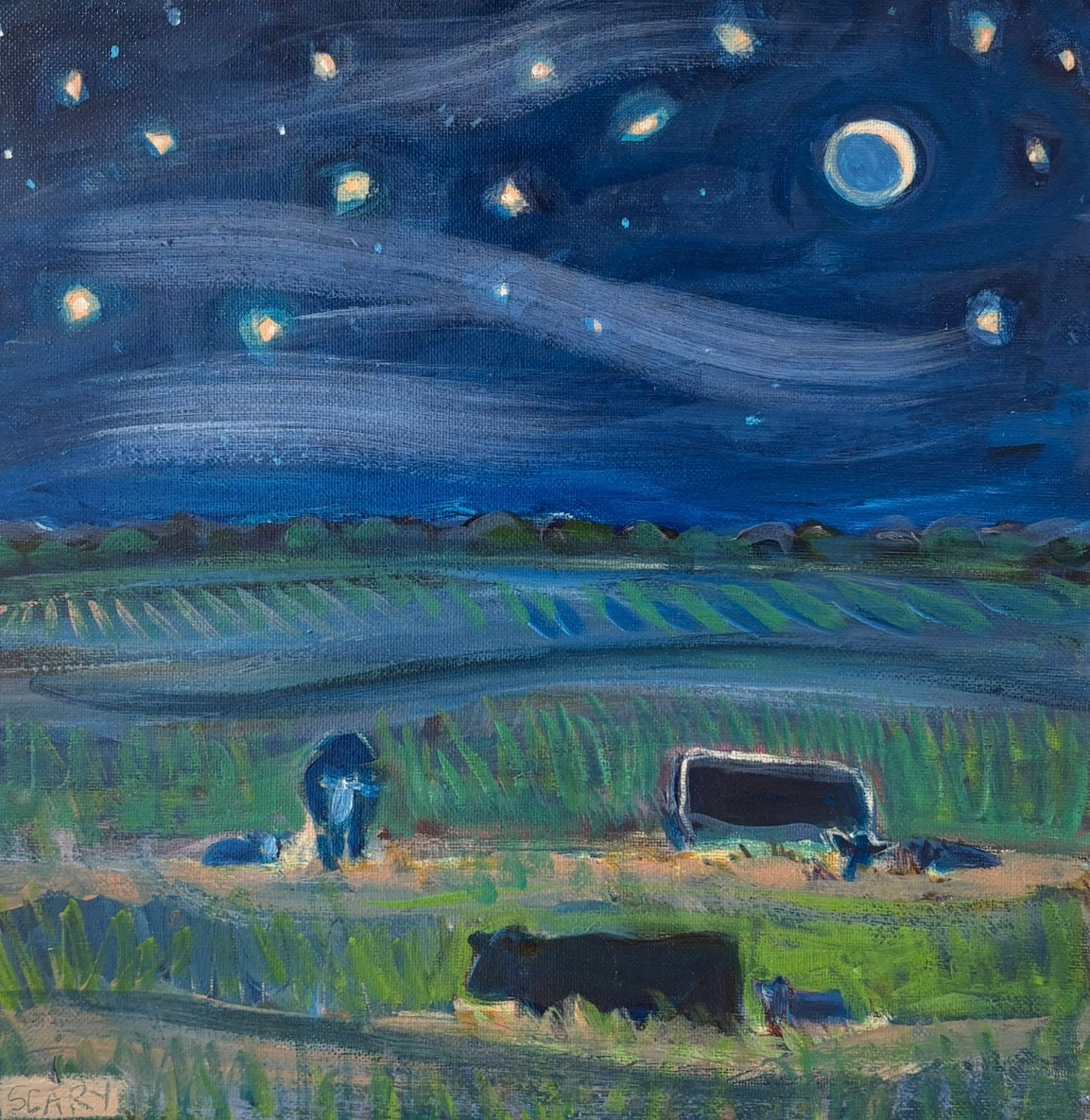 Nocturn Pasture