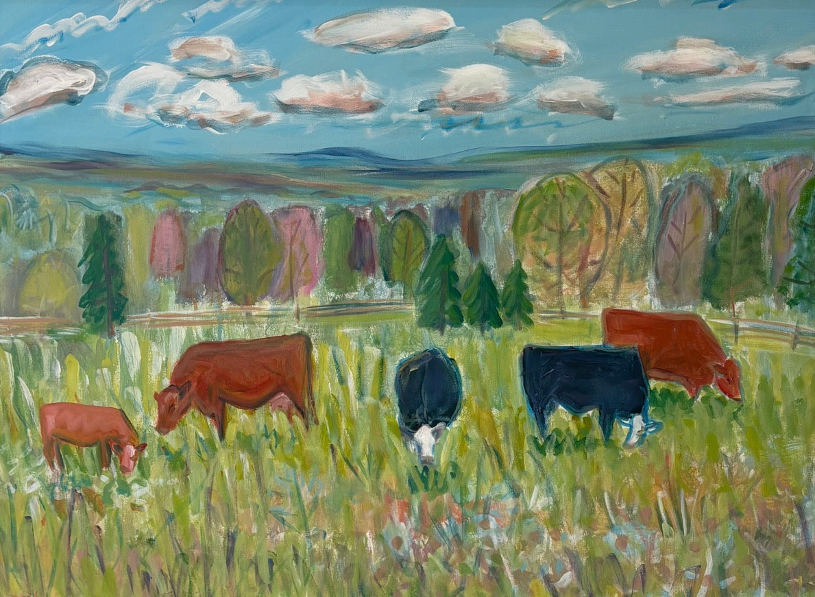 Summer Graze with Cows