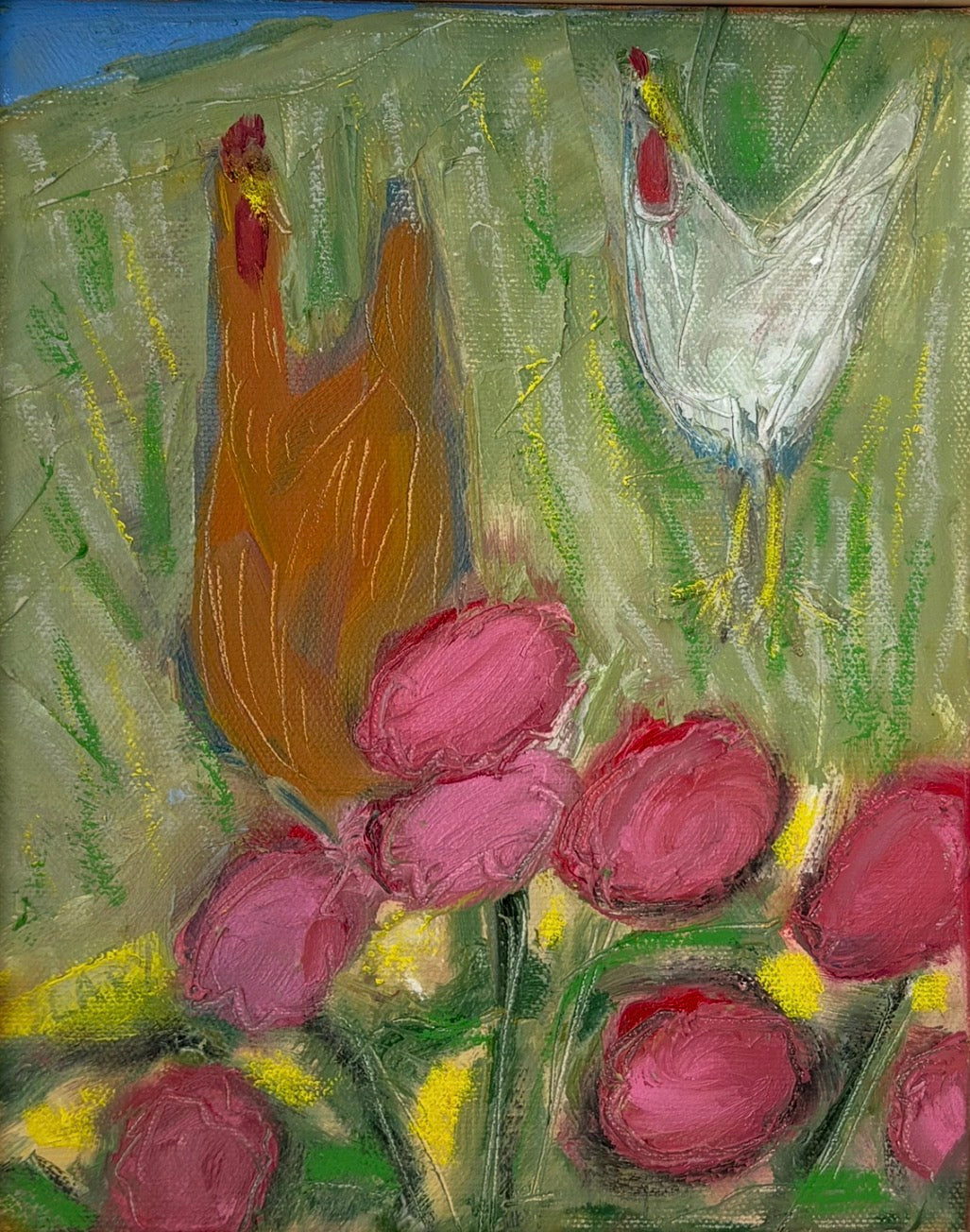 Two Summer Chickens